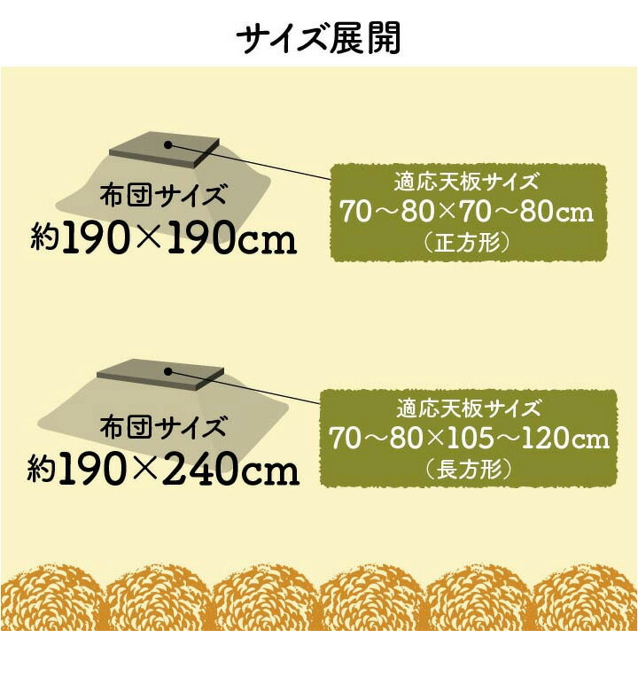 こたつ布団 こたつ布団 正方形 洗える かわいい 羊柄 柔らかい