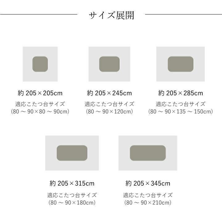 日本製 こたつ布団 こたつ厚掛け布団 単品 和柄 長方形 大判 ブルー 約