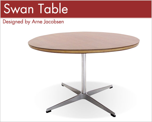 スワンテーブル Arne Jacobsen アルネ ヤコブセン