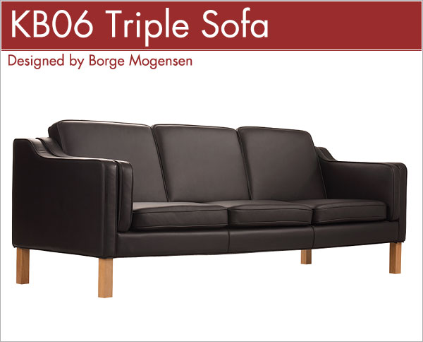 KB06 トリプルソファ KB06 Triple Sofa ボーエ・モーエンセン Borge Mogensen