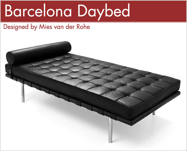 バルセロナ デイベッド Mies van der Rohe ミース・ファン・デル・ローエ