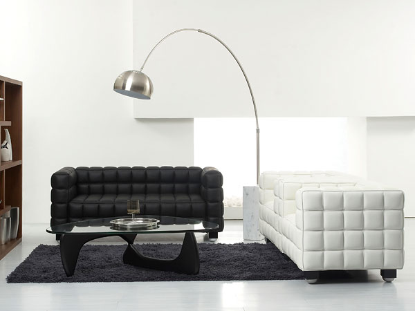 br>ヨーゼフ・ホフマン（Josef Hoffmann） CUBUS L3 3人掛けソファ