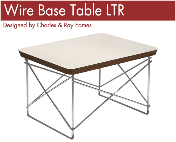 LTRテーブル ローテーブルラッド ワイヤーテーブル Eames チャールズ＆レイ・イームズ