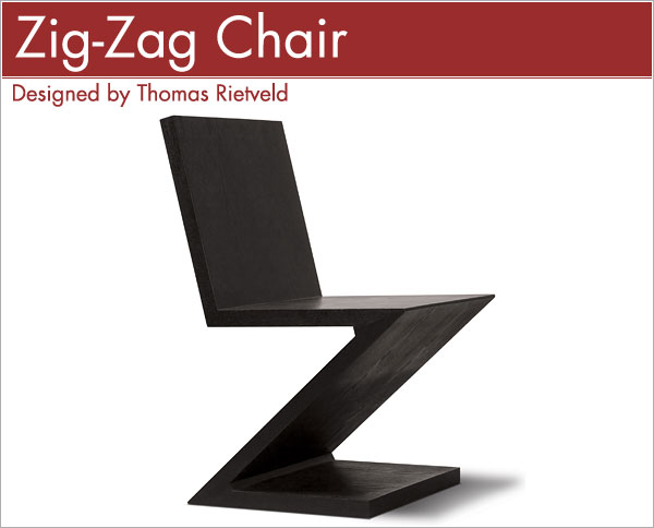 トーマス・リートフェルト ジグザグチェア Thomas Rietveld Zig-Zag