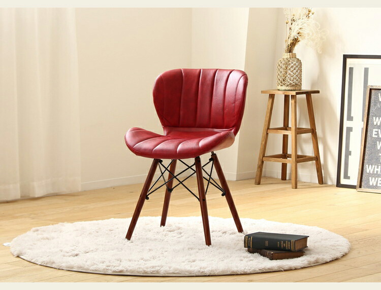 ダイニングチェア おしゃれ チェア レザー 合皮 完成品 デスクチェア