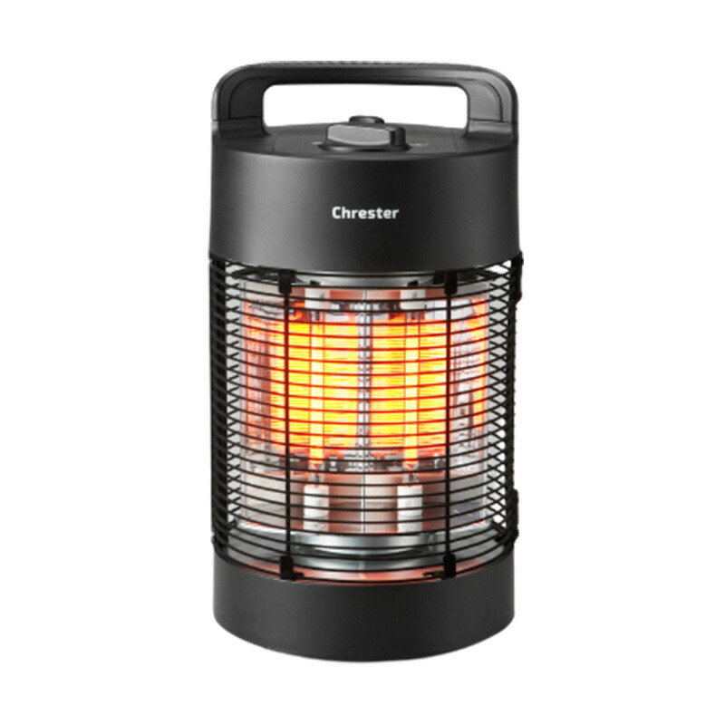 電気ストーブ IPx5 防水ラウンドヒーター 暖房 屋内 屋外 火傷対策